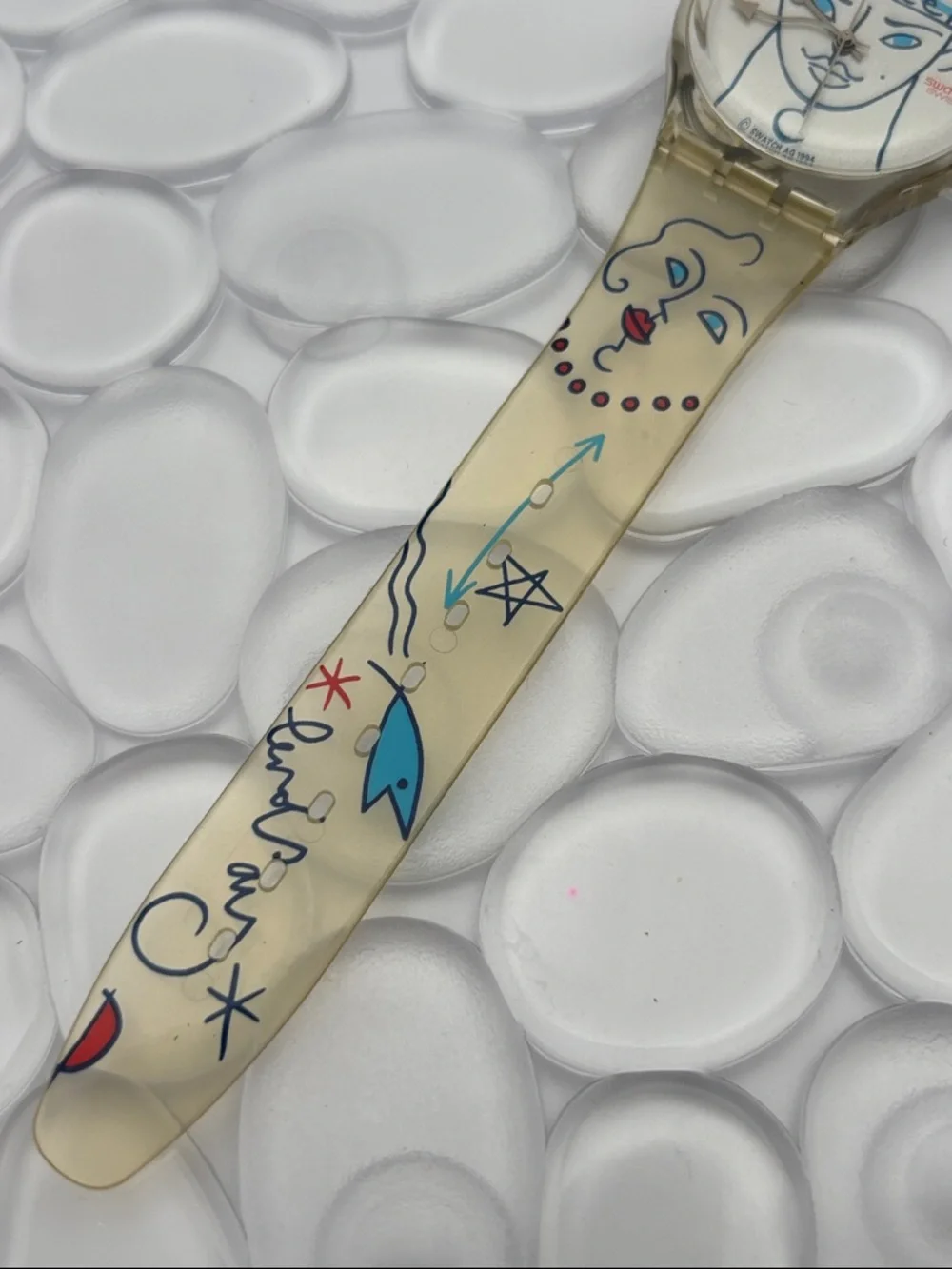 Swatch Watch - GK207 - Flowers - By Lindsay Kemp